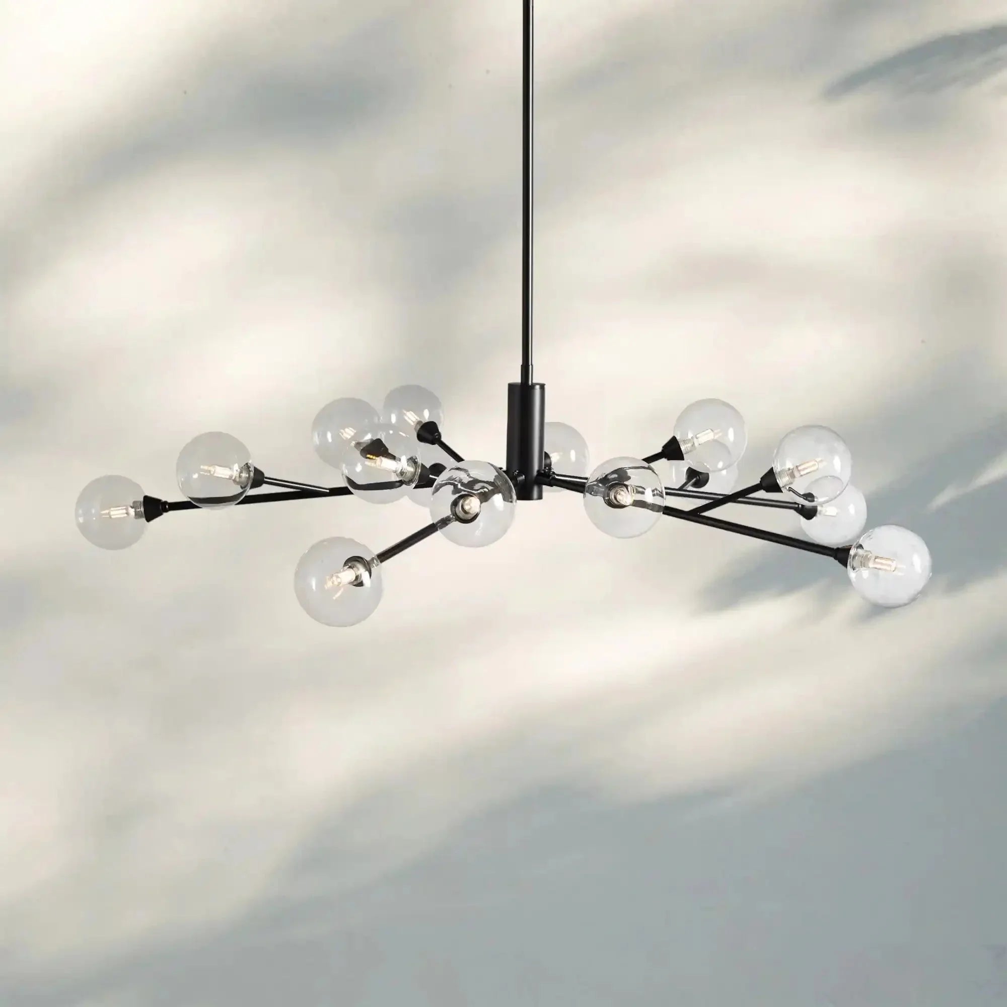 Apollo Round Chandelier 36" 47" 59" - Joyfuzzy
