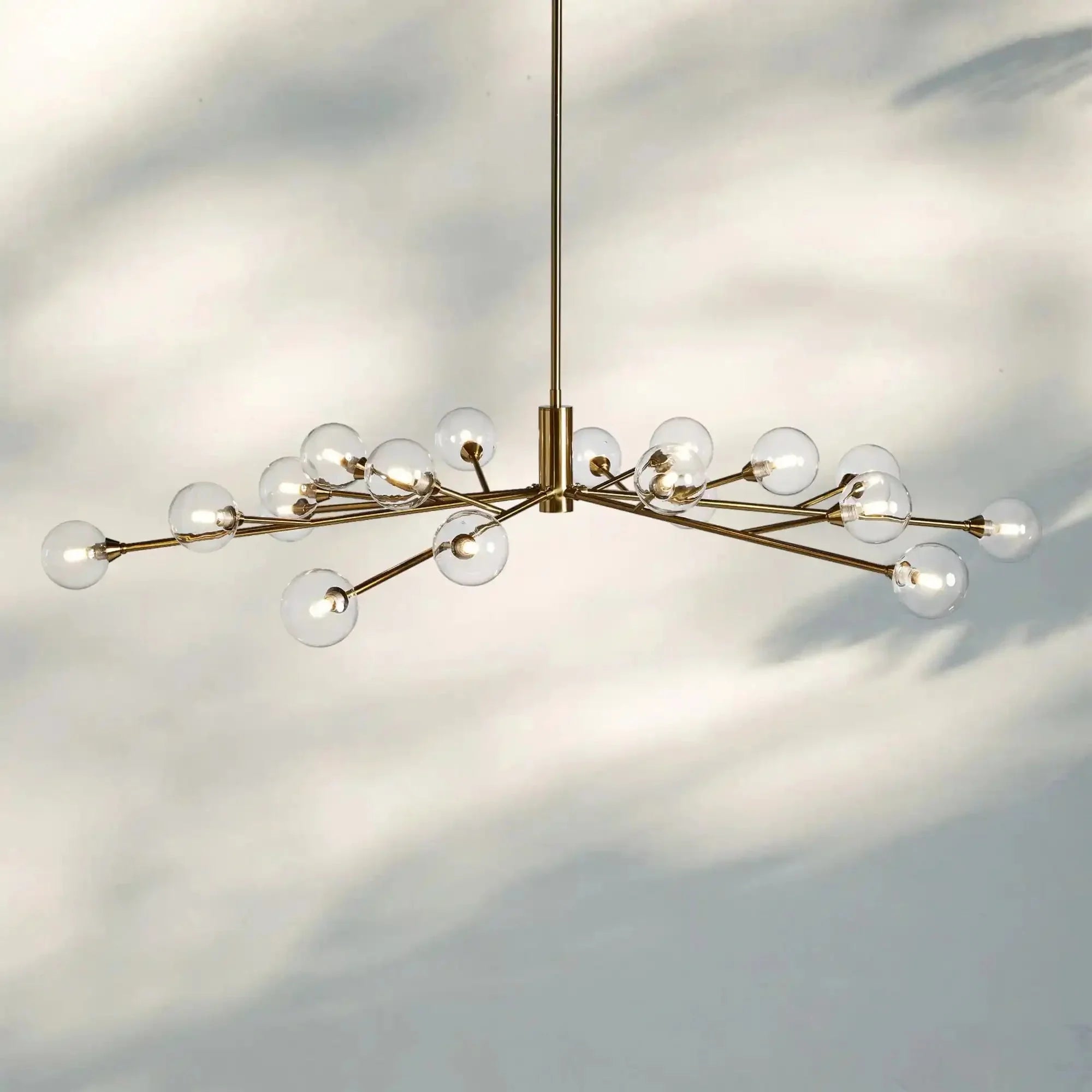 Apollo Round Chandelier 36" 47" 59" - Joyfuzzy