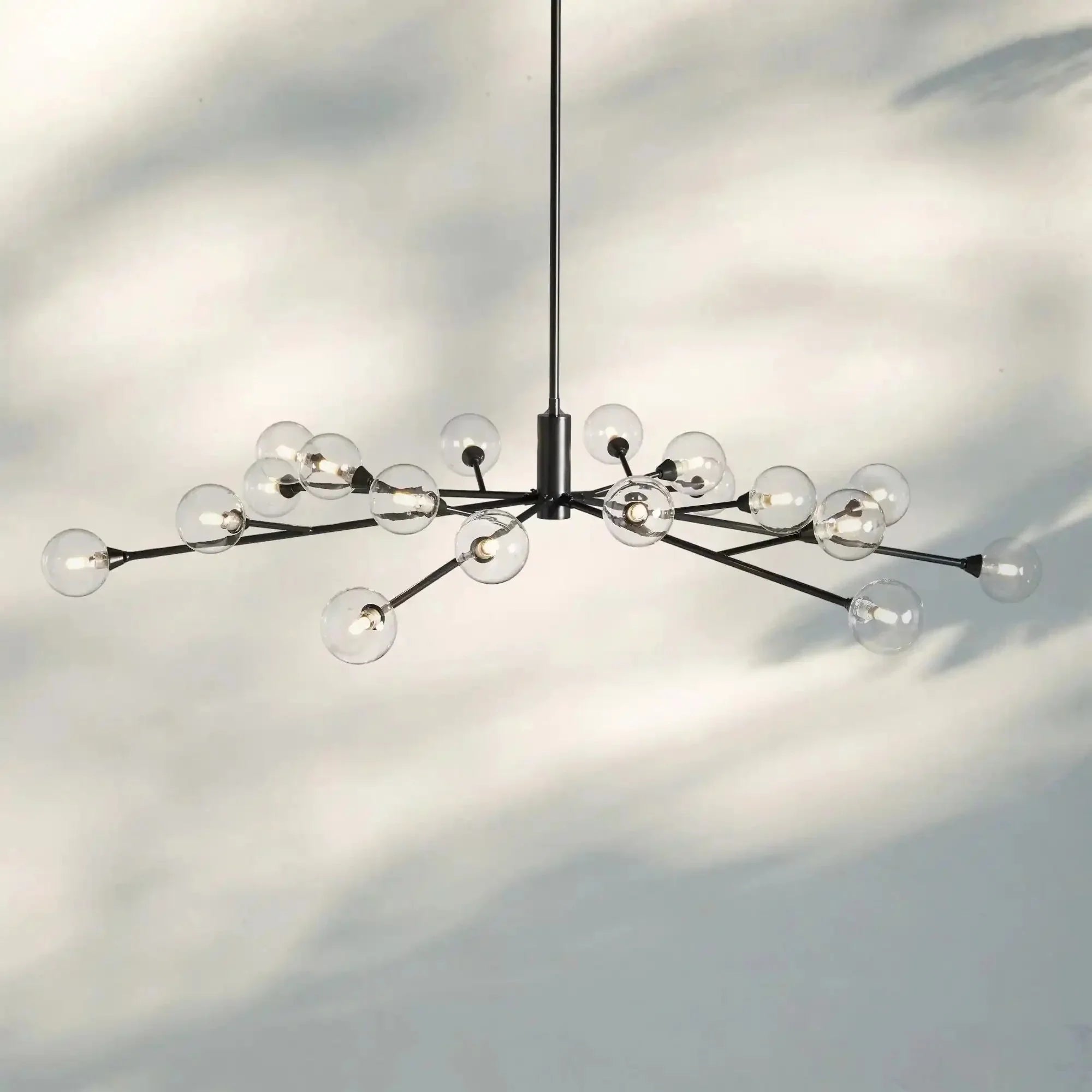 Apollo Round Chandelier 36" 47" 59" - Joyfuzzy