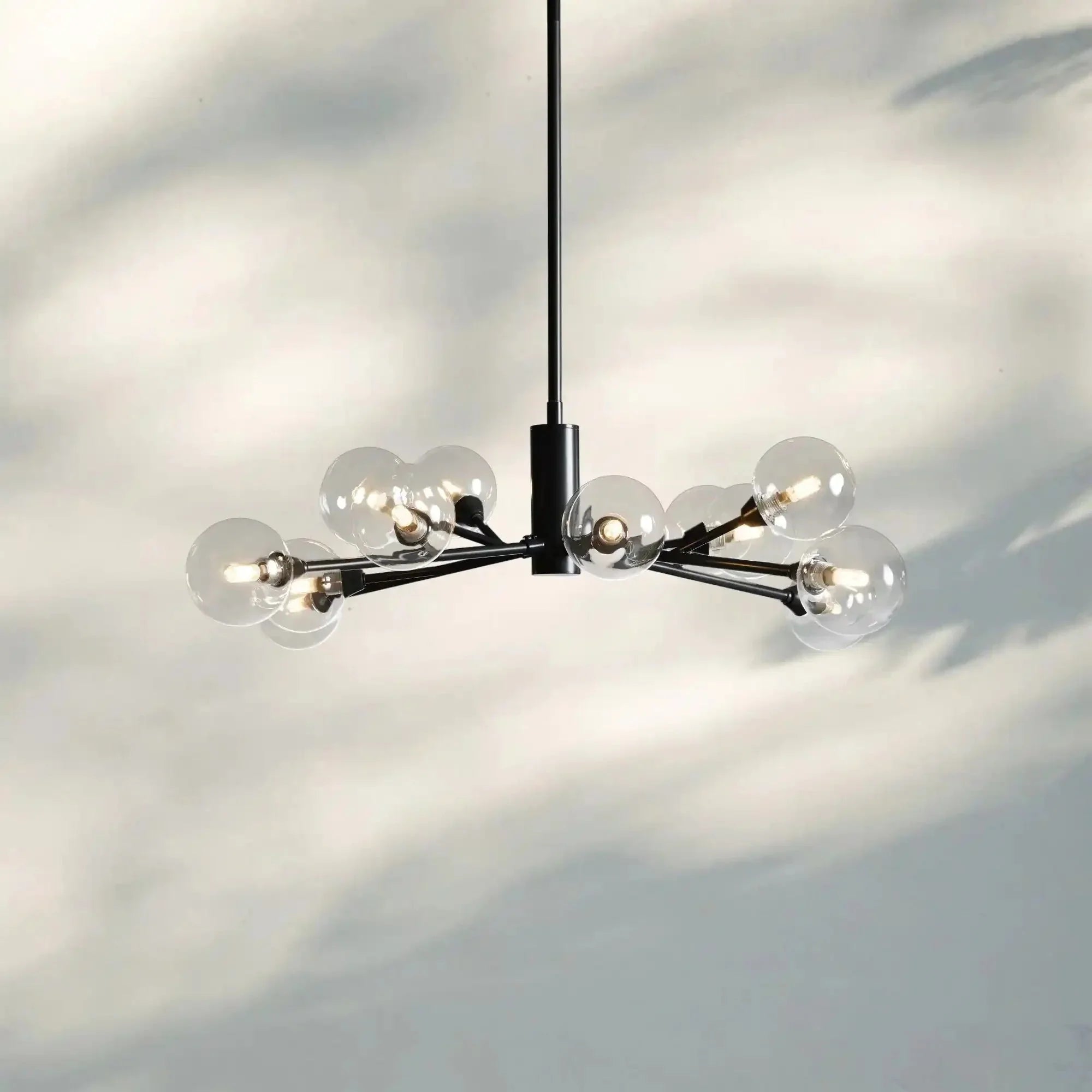 Apollo Round Chandelier 36" 47" 59" - Joyfuzzy