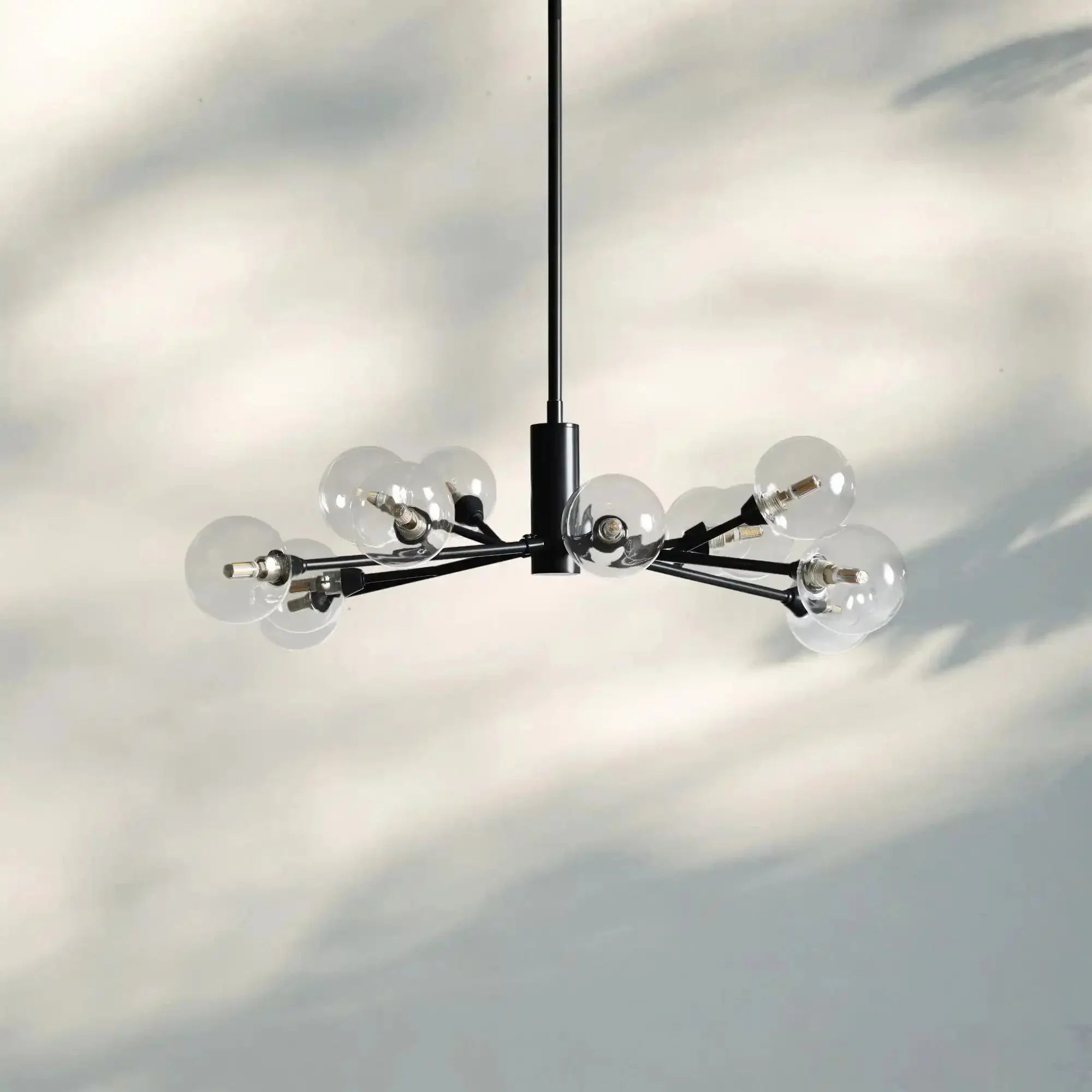 Apollo Round Chandelier 36" 47" 59" - Joyfuzzy