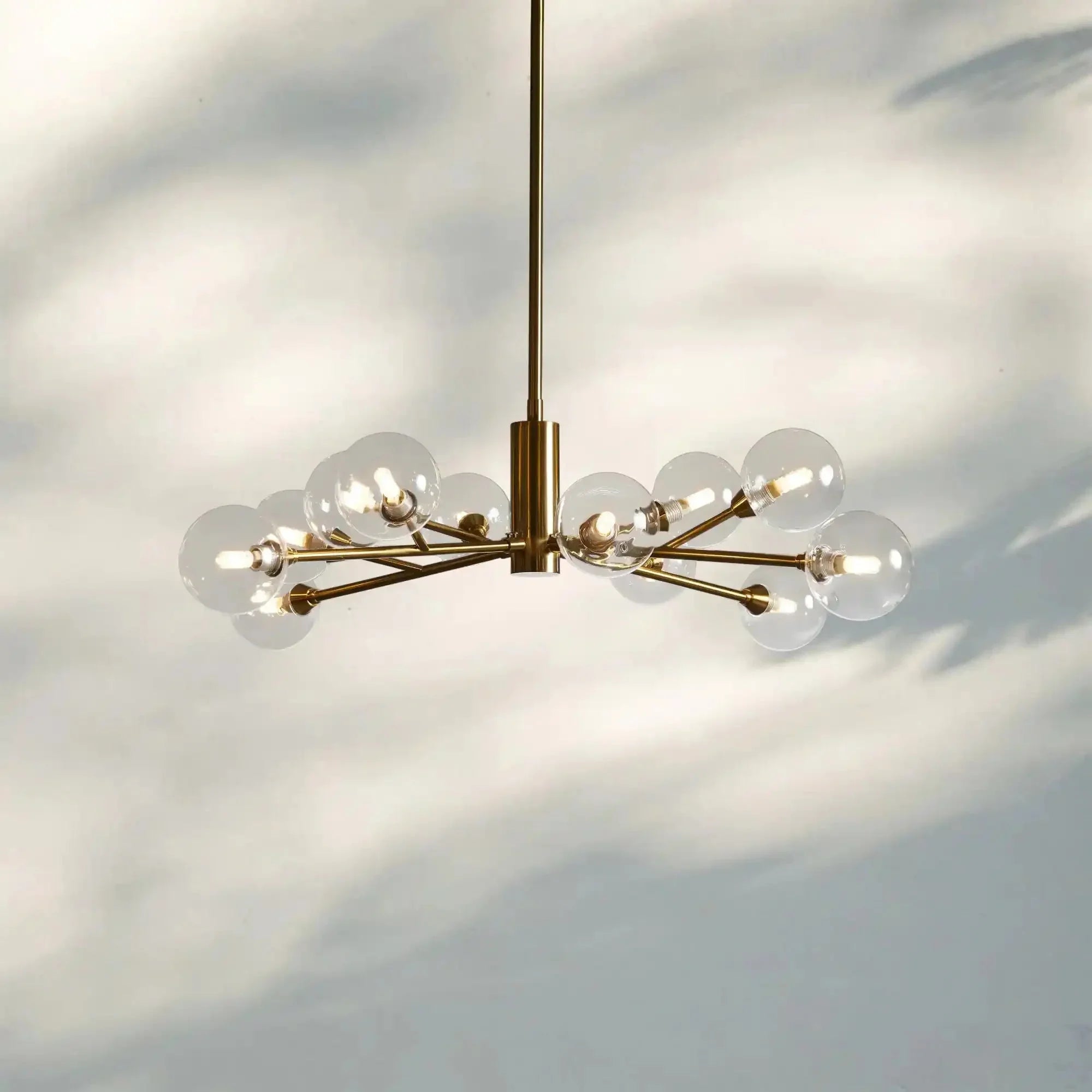 Apollo Round Chandelier 36" 47" 59" - Joyfuzzy