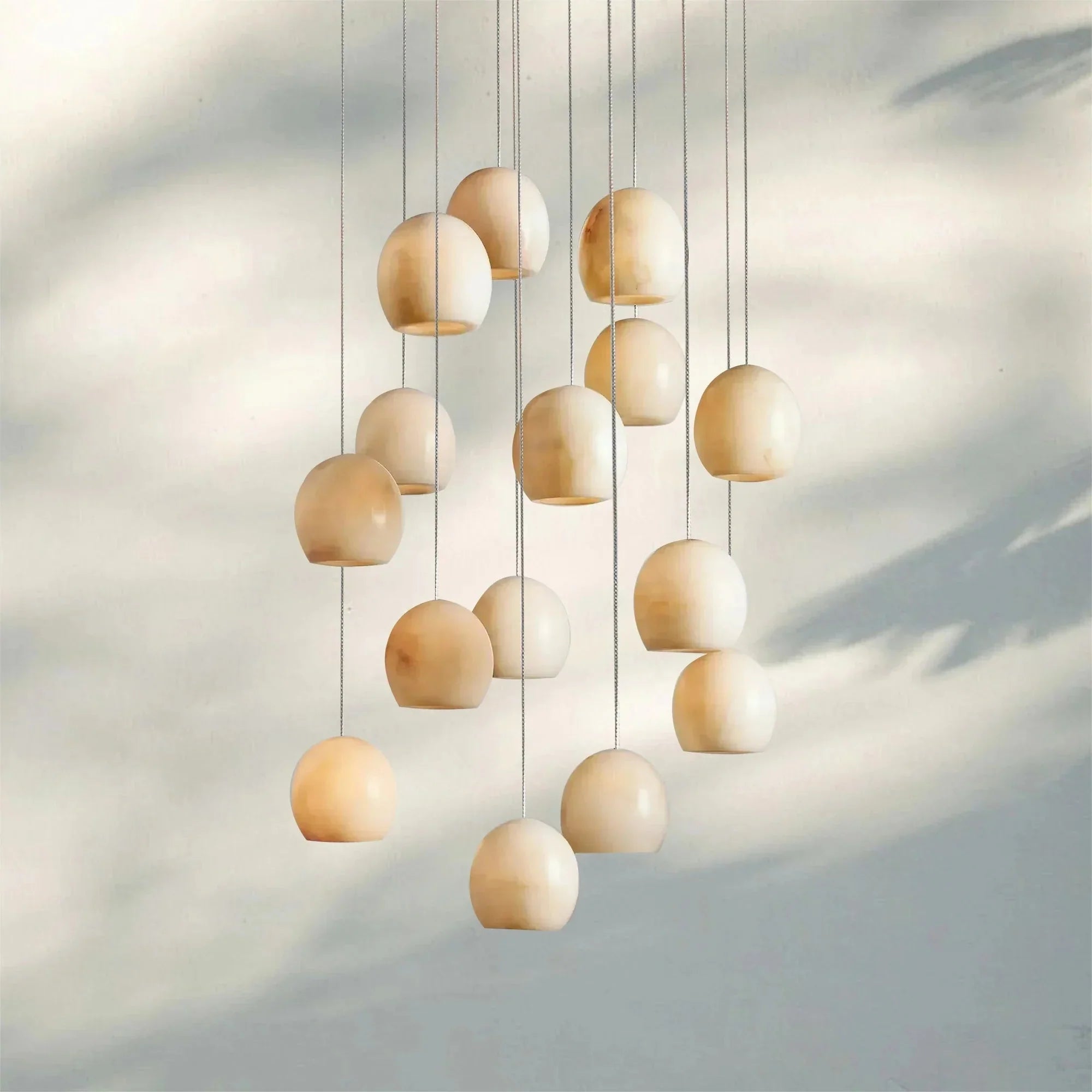 Arika Rectangular Chandelier 15/30 Light - 15 - LightJoyfuzzy