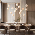 Arika Rectangular Chandelier 15/30 Light - 15 - LightJoyfuzzy