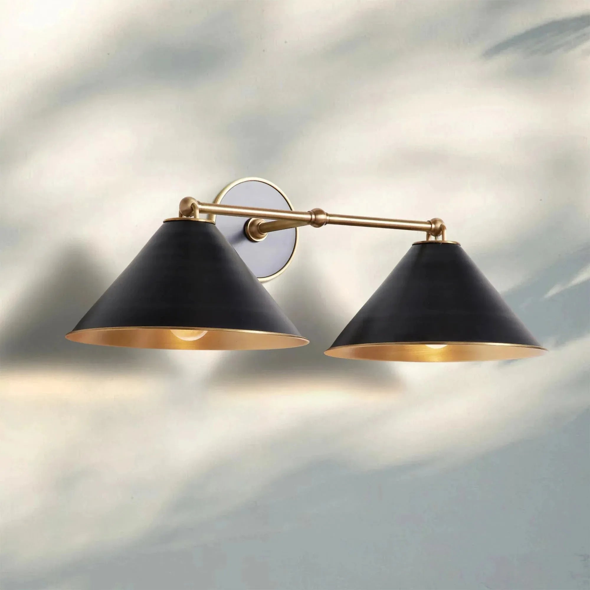 Arno Double Wall Sconce - Joyfuzzy