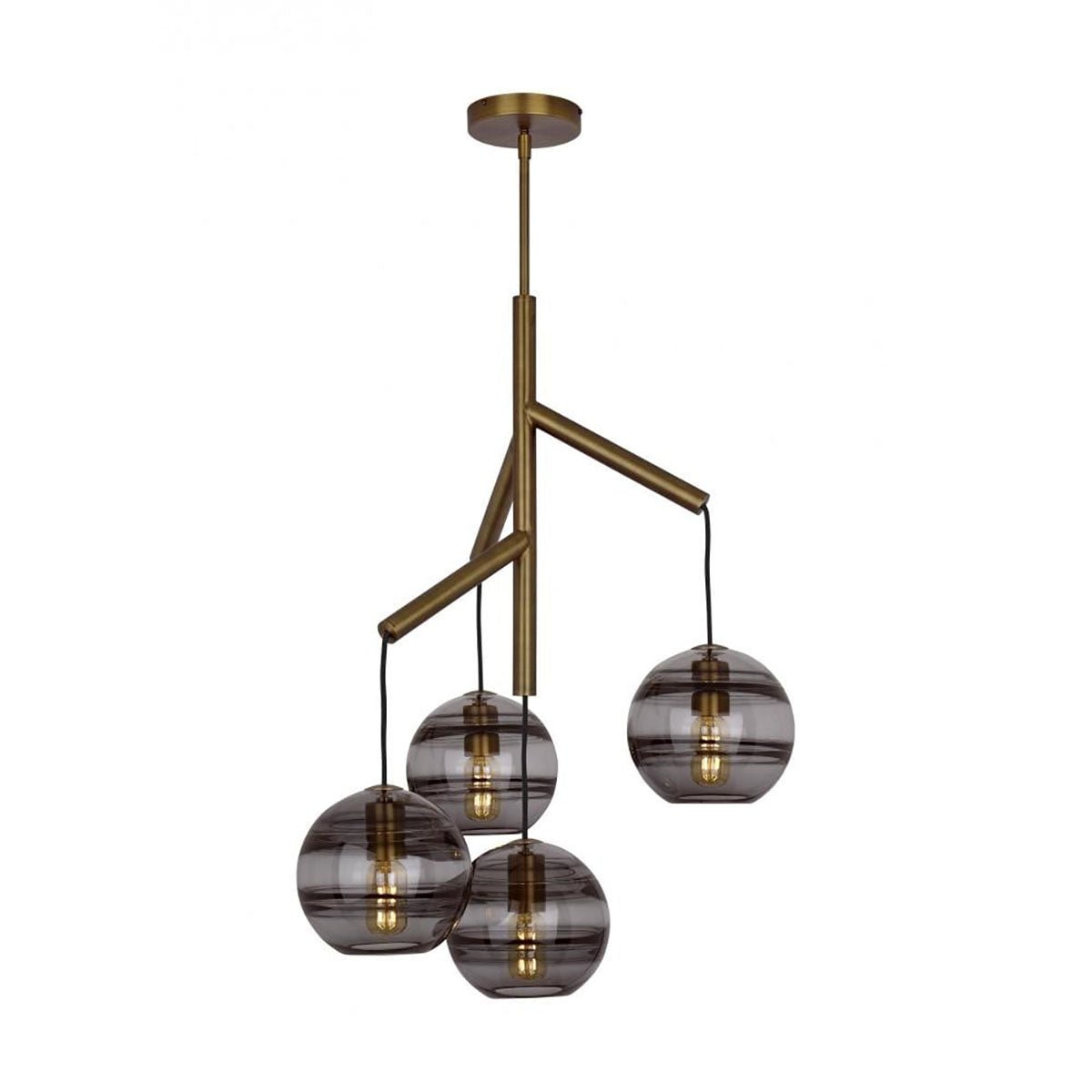 Art Glass Ball Sedona Chandelier - Joyfuzzy