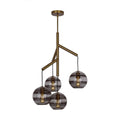 Art Glass Ball Sedona Chandelier - Joyfuzzy