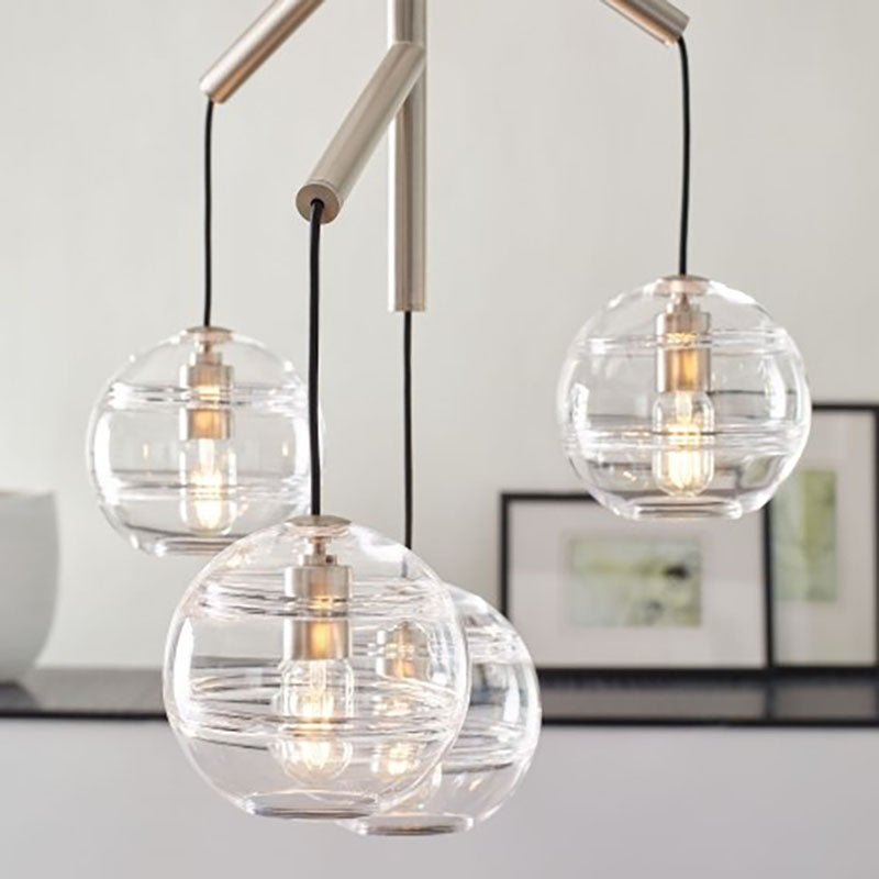 Art Glass Ball Sedona Chandelier - Joyfuzzy