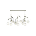 Art Glass Ball Sedona Triple Chandelier - Joyfuzzy