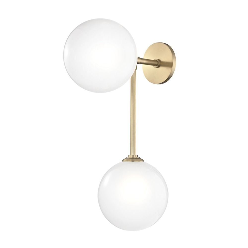 ashleigh glass wall sconce