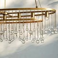 Aubrey 7 Light Oval Chandelier - Joyfuzzy