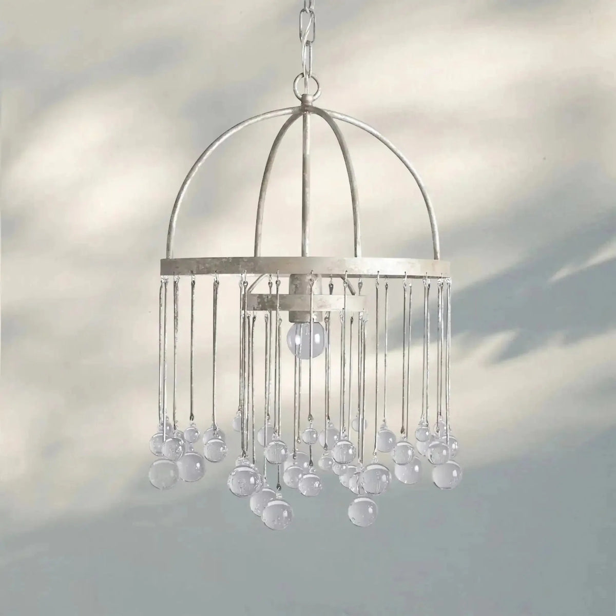 Aubrey Modern Crystal Ball Pendant Lamp - Joyfuzzy
