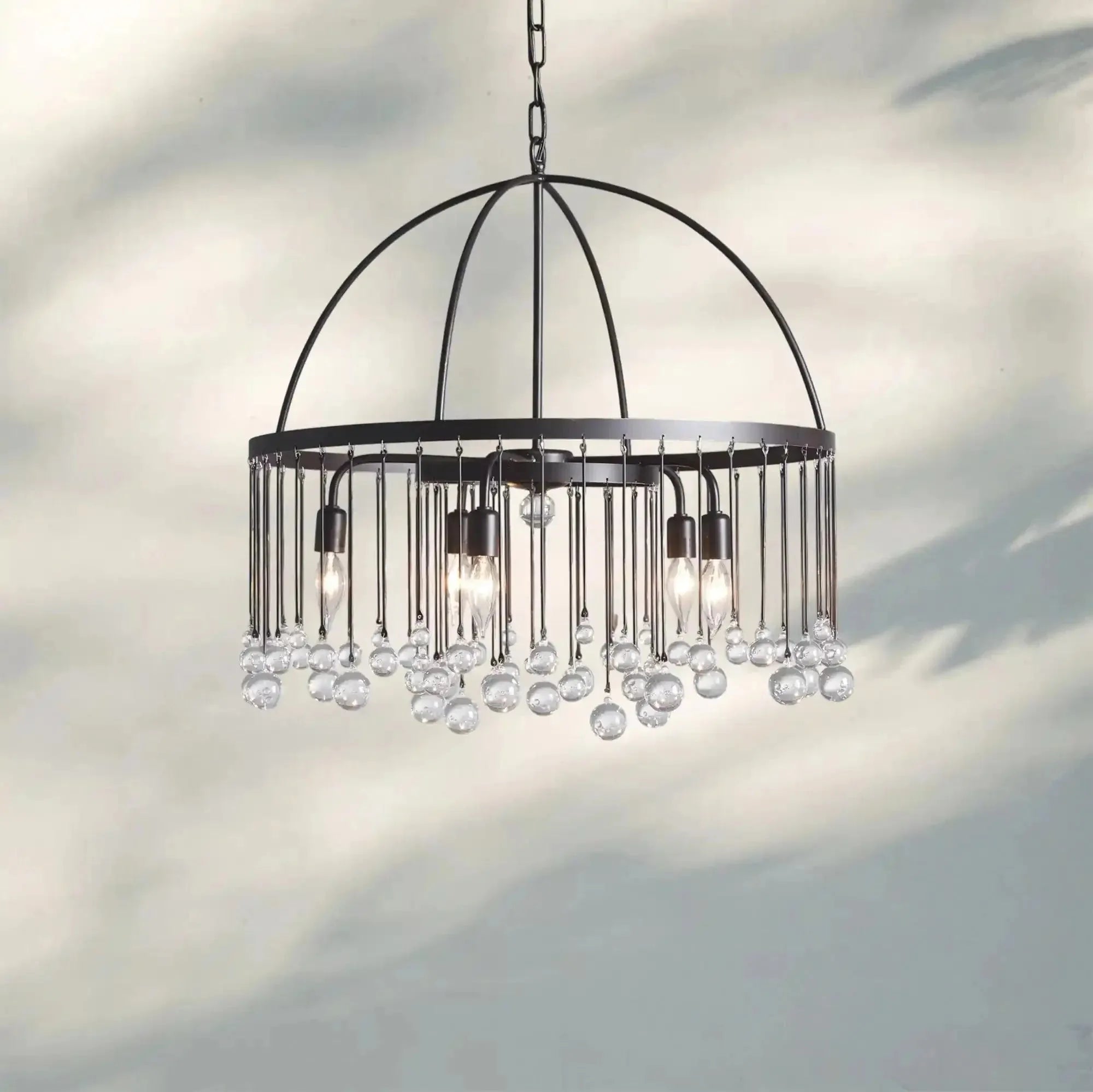 Aubrey Round Chandelier - Joyfuzzy