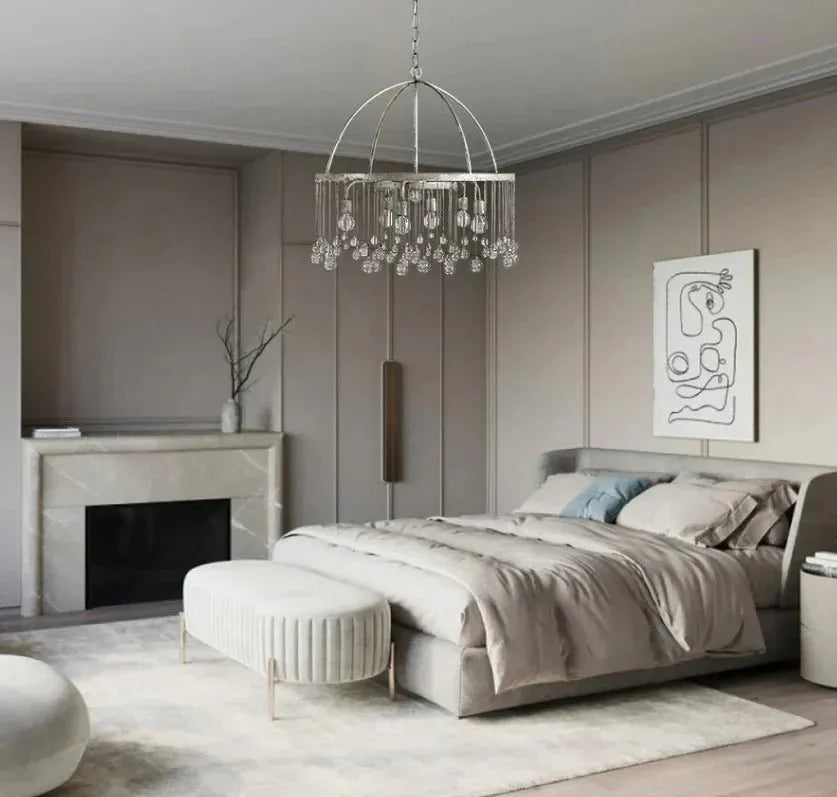 Aubrey Round Chandelier - Joyfuzzy