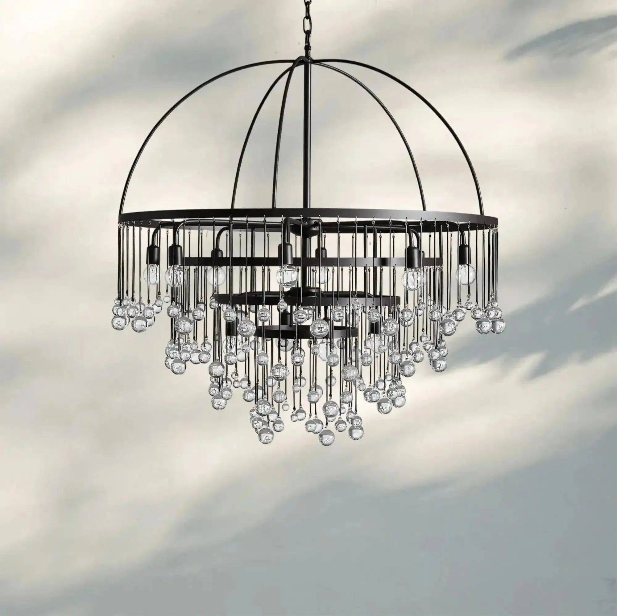 Aubrey Round Chandelier - Joyfuzzy