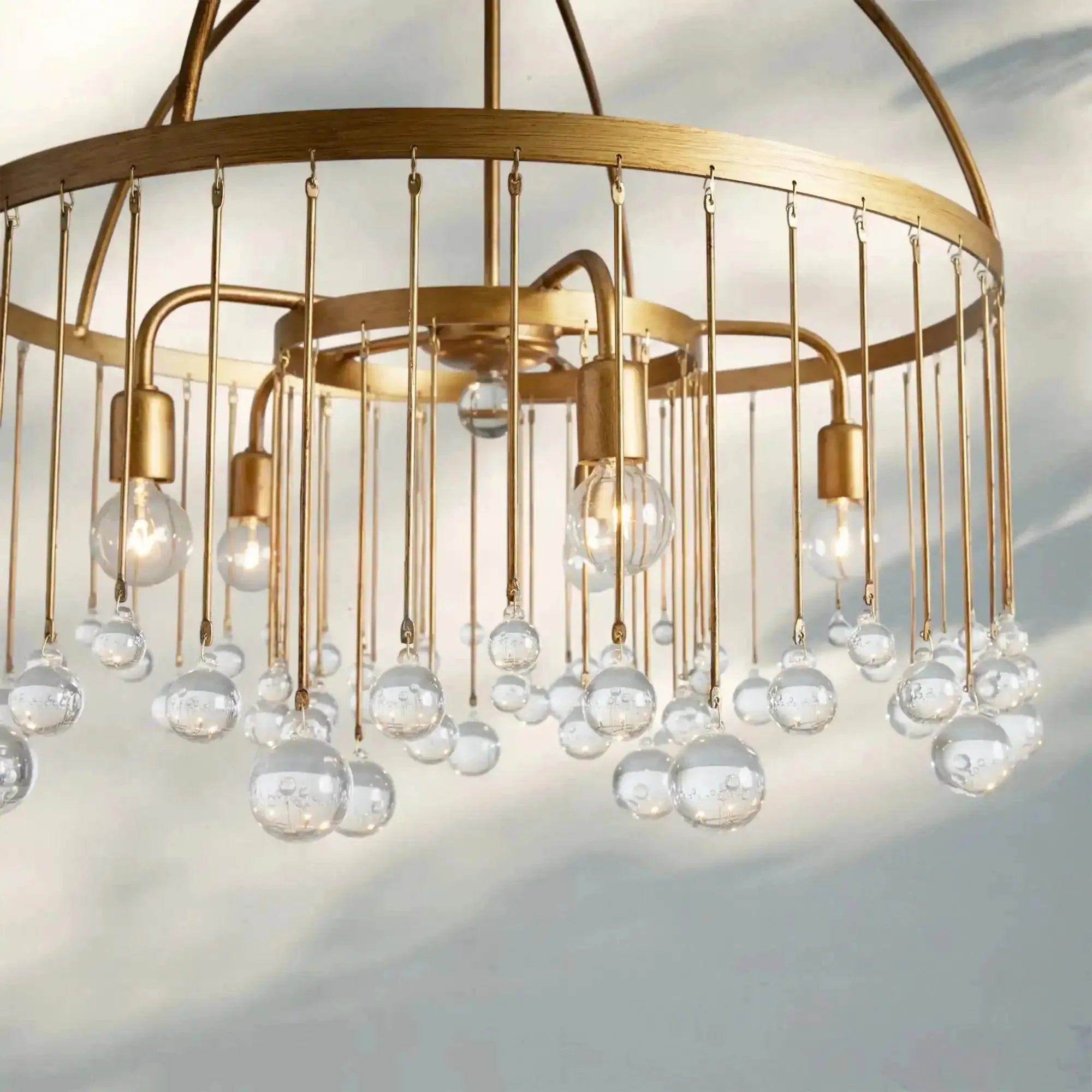 Aubrey Round Chandelier - Joyfuzzy