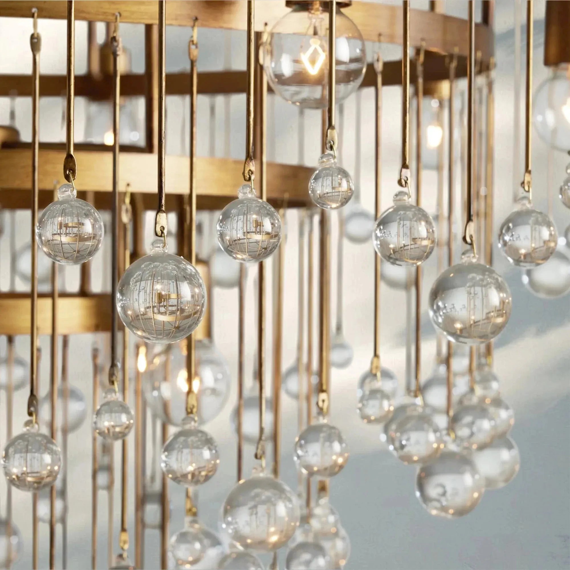 Aubrey Round Chandelier - Joyfuzzy