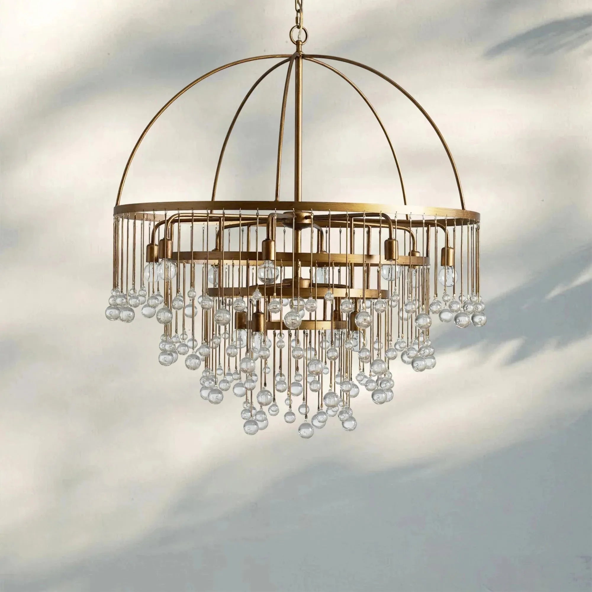 Aubrey Round Chandelier - Joyfuzzy