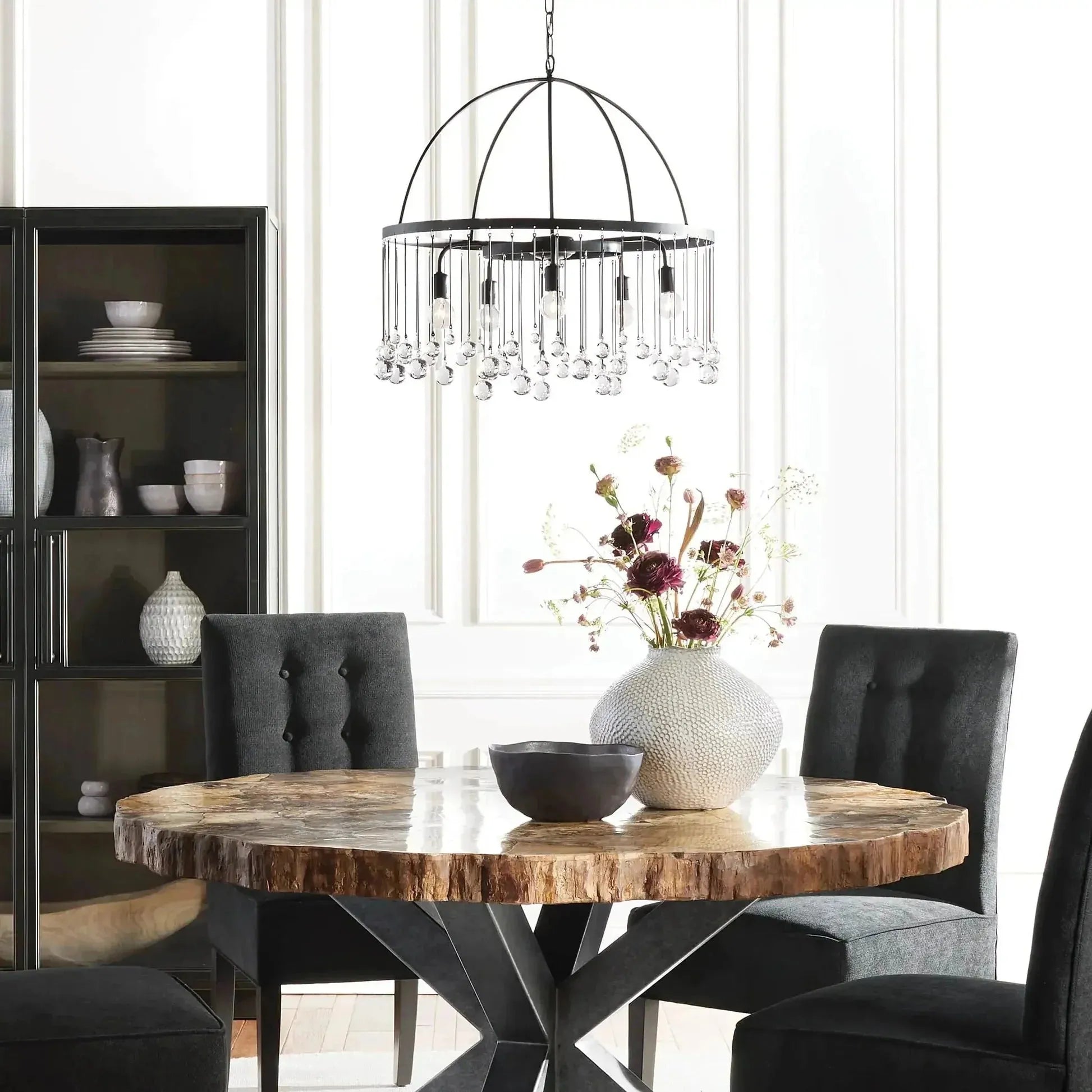 Aubrey Round Chandelier - Joyfuzzy