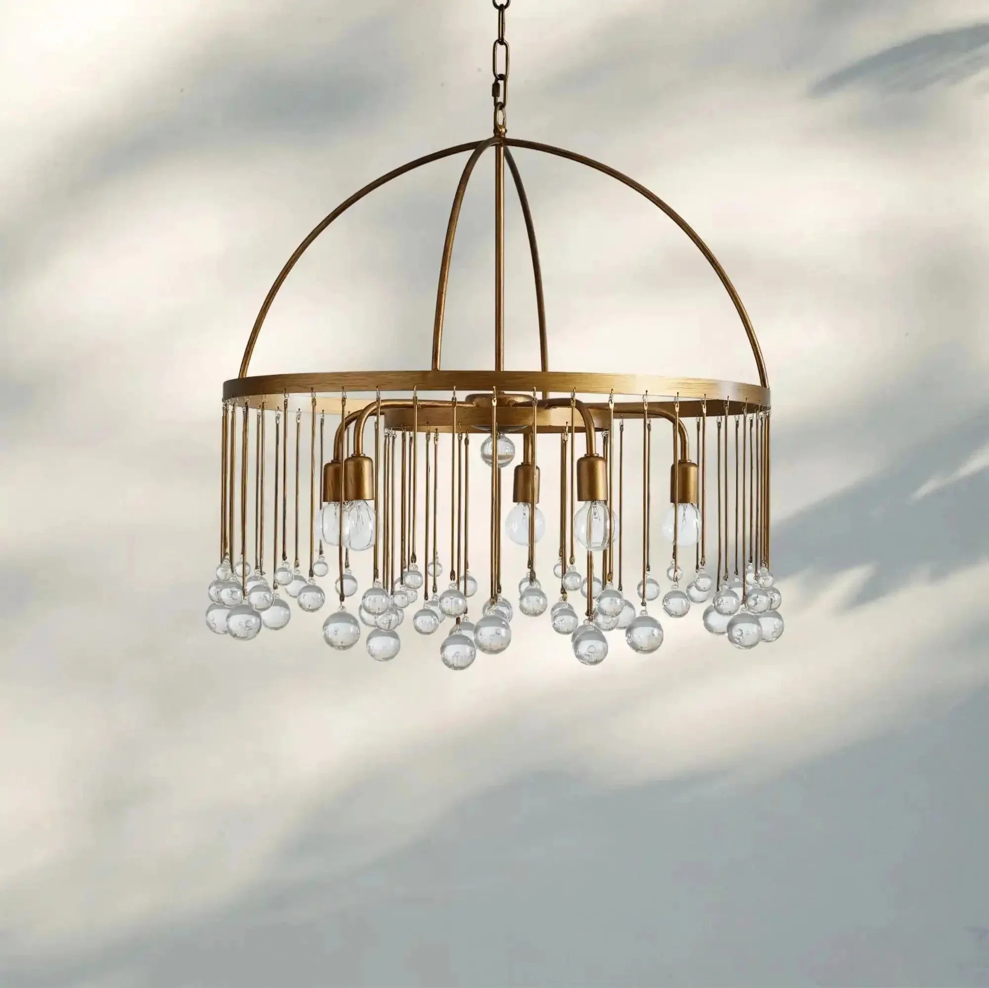 Aubrey Round Chandelier - Joyfuzzy