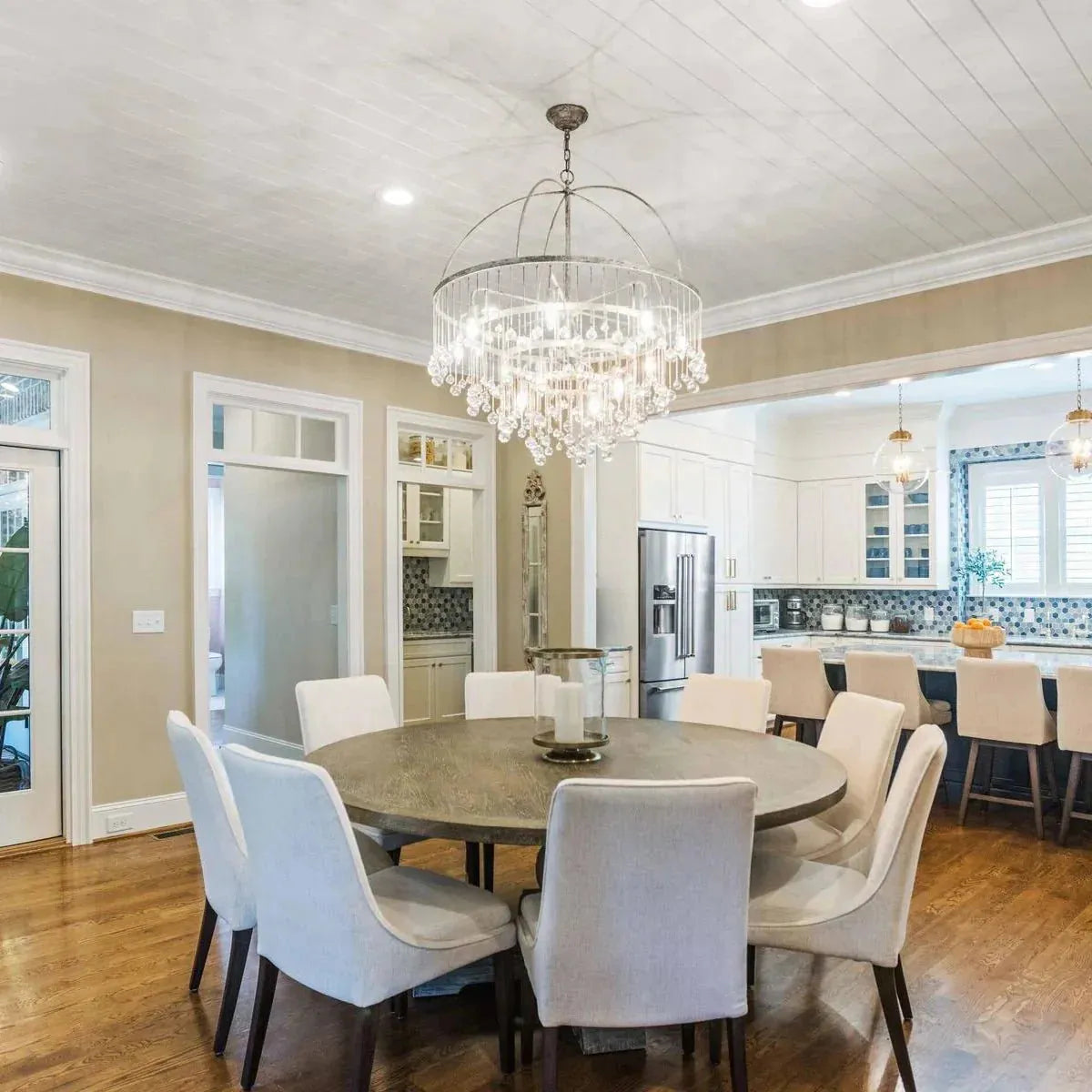 Aubrey Round Chandelier - Joyfuzzy