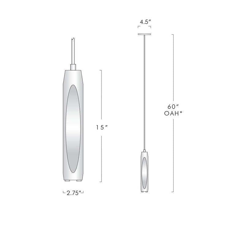 Audrey Crystal Pendant Lights - Matte BlackJoyfuzzy