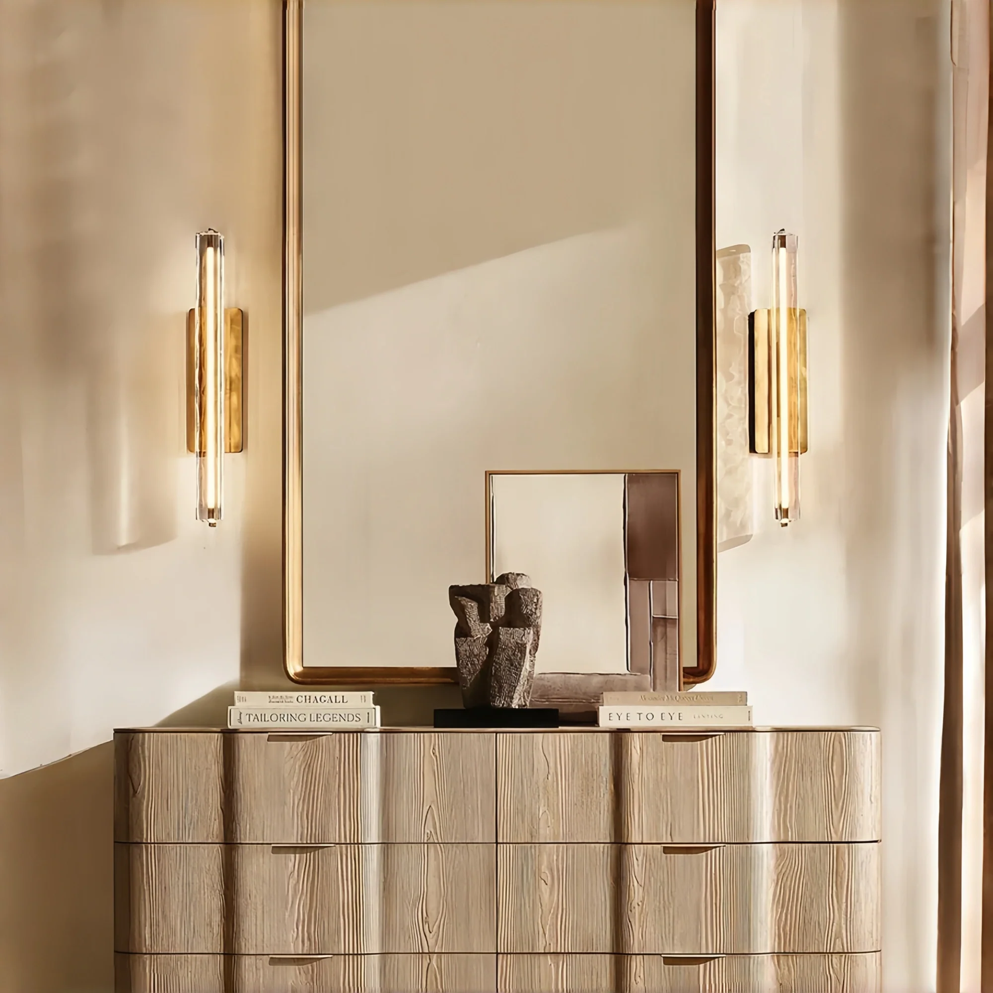 Auburn Crystal Single Wall Sconce