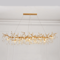 Avis Clear Crystal Branch Chandelier - 59.06“ LJoyfuzzy