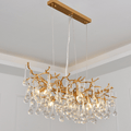 Avis Clear Crystal Branch Chandelier - 31.5“ LJoyfuzzy