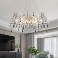 Avis Crystal Rain Branch Chandelier - 31.5