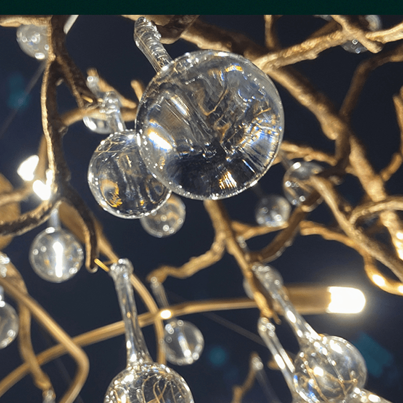 Avis Crystal Rain Branch Chandelier - 31.5" diamColorfulChromeJoyfuzzy