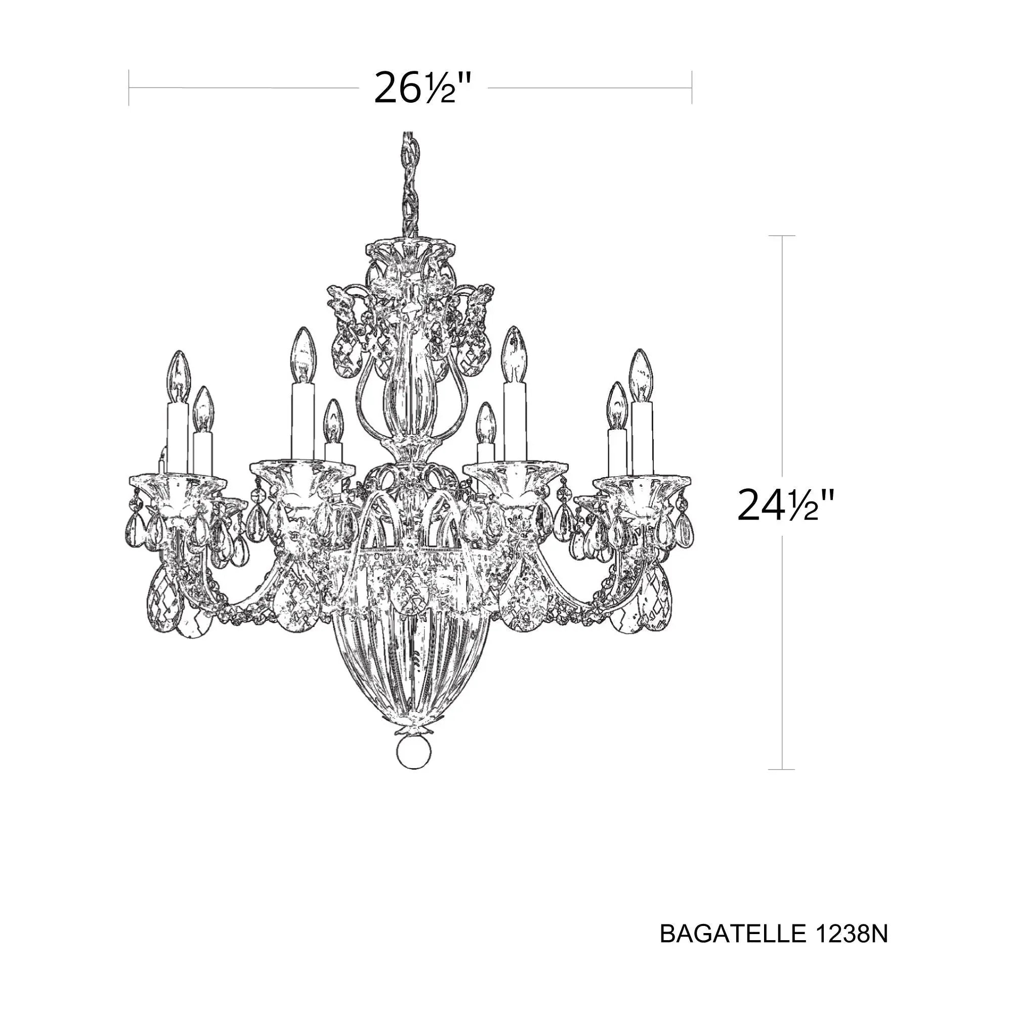 Bagatelle 11 - Light Chandelier - Joyfuzzy