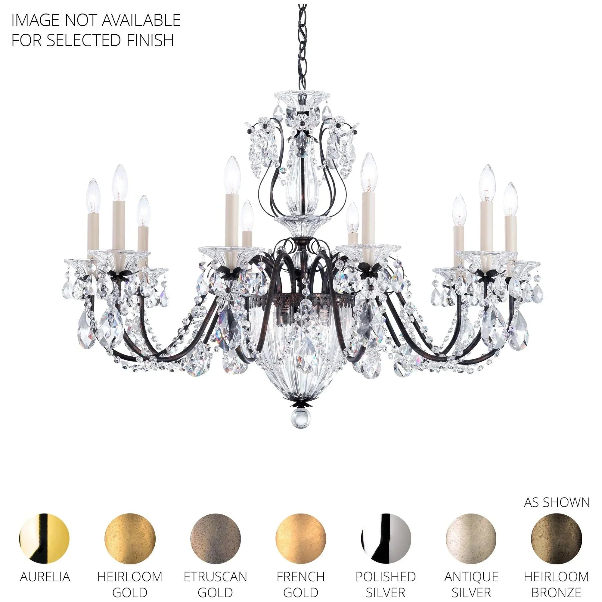Bagatelle 13 - Light 35 inch Chandelier - Joyfuzzy