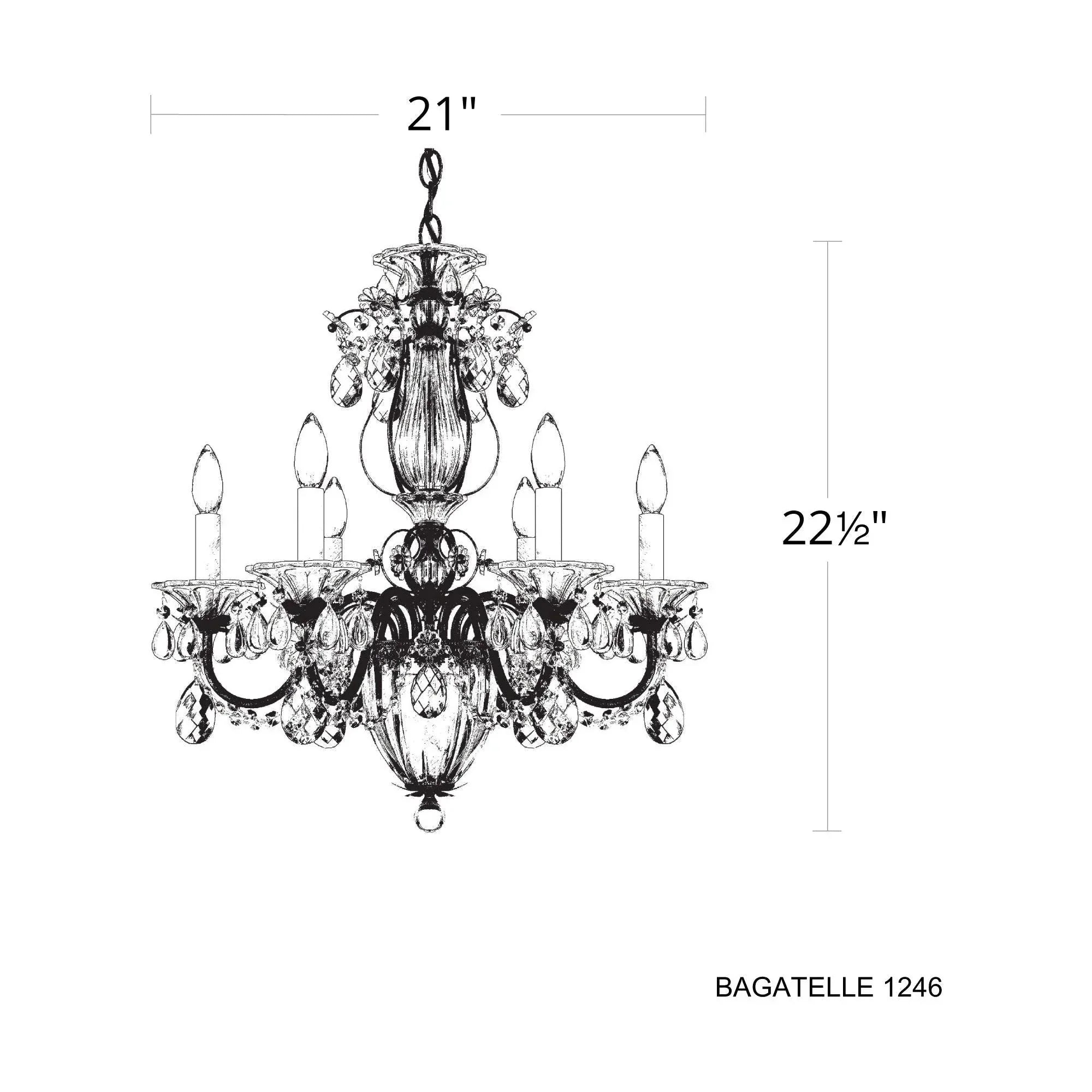 Bagatelle 7 - Light Chandelier - Joyfuzzy
