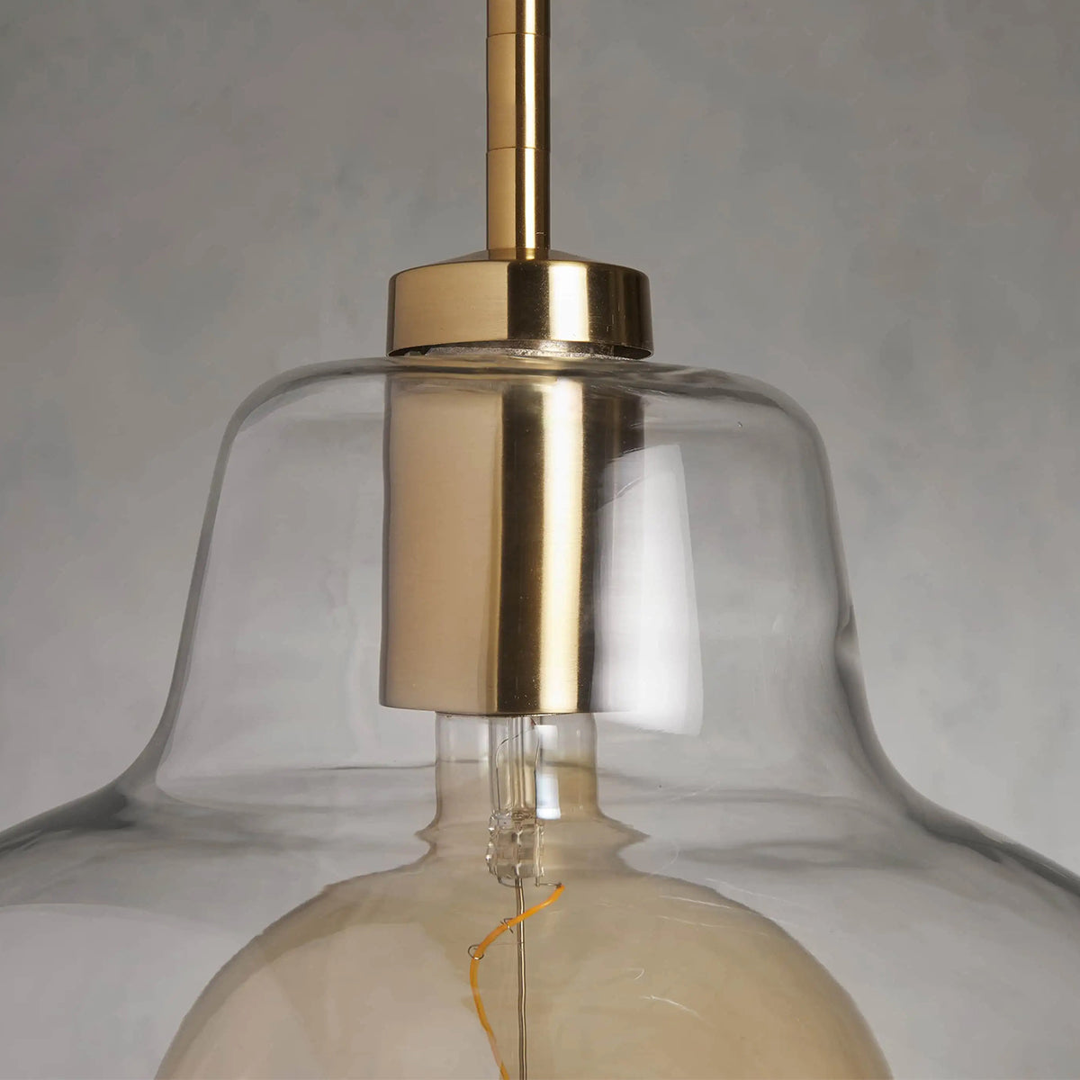 Bauer Dome Pendant with Bulb
