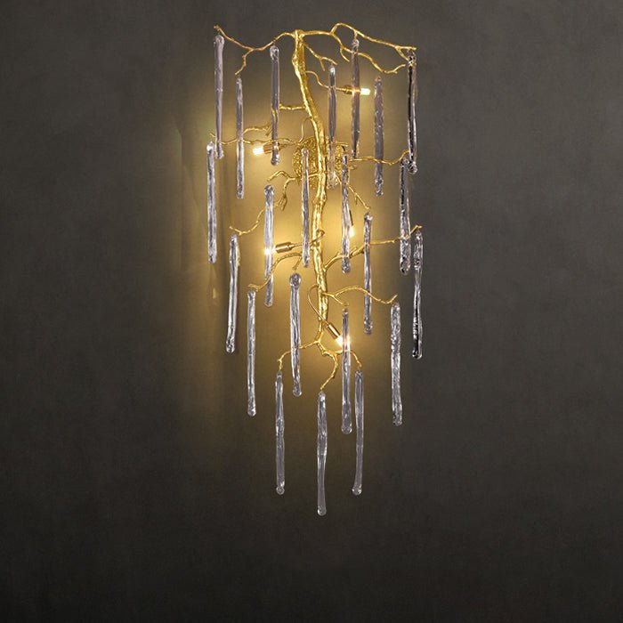 Beathe Light Luxury Crystal Branch Wall Sconce - Joyfuzzy