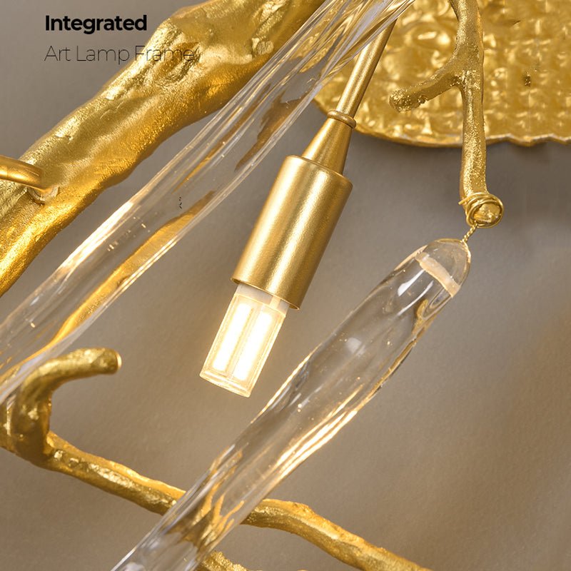 Beathe Light Luxury Crystal Branch Wall Sconce - Joyfuzzy