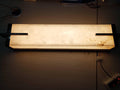 Beckett Alabaster Wall Sconce - ∅ 4.7″ x H 31.5″ Set of 2BronzeJoyfuzzy