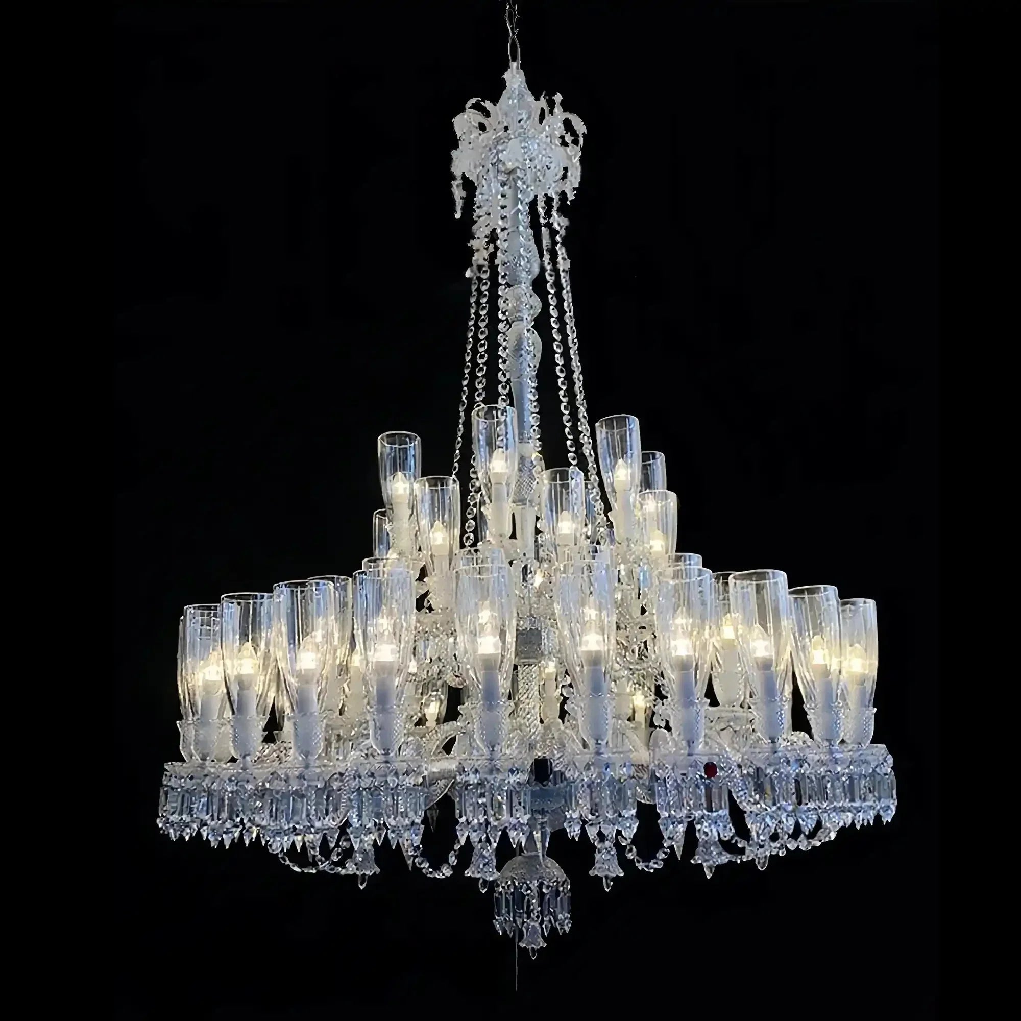 Big Lustre 64 Lights Crystal Lighting - Joyfuzzy