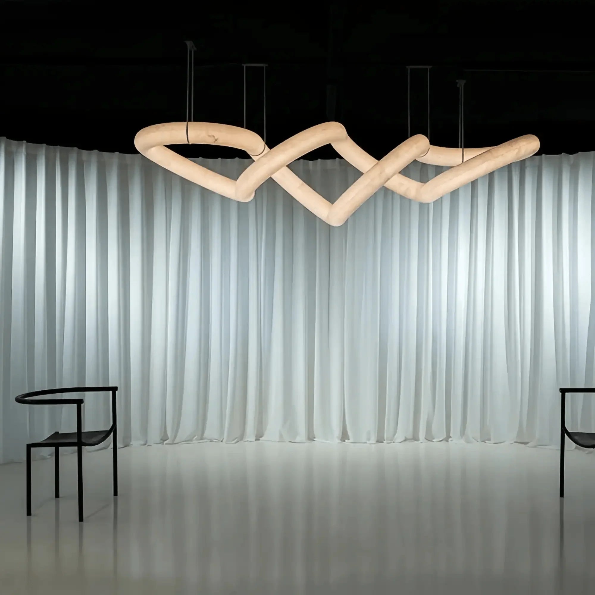Joyfuzzy Infinity Massive Alabaster Chandelier - Joyfuzzy