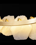 Joyfuzzy Tiered Circular Alabaster Chandelier - Ø47