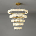 Joyfuzzy Tiered Circular Alabaster Chandelier - Ø53