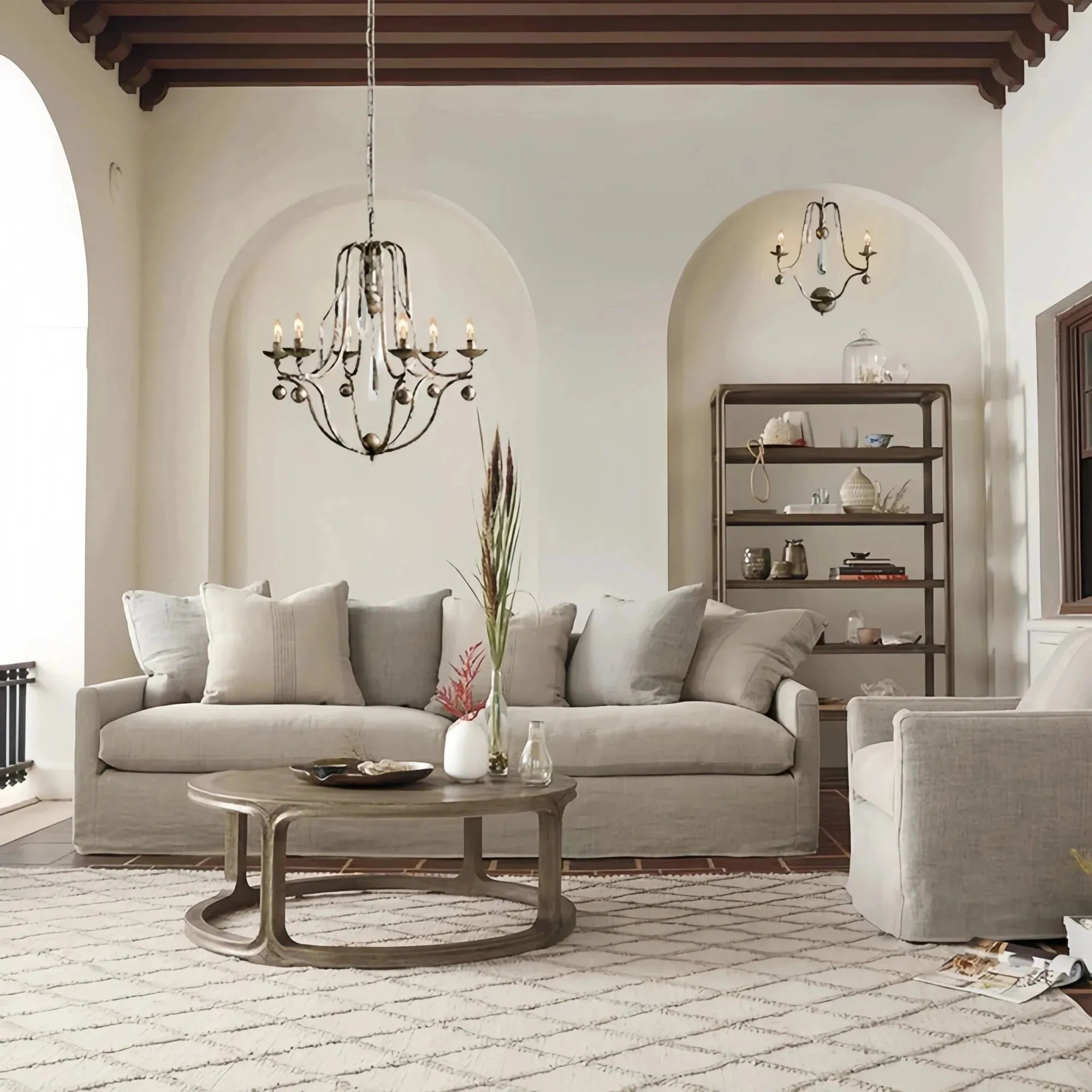 Bonitai Chandelier - Silver - Joyfuzzy