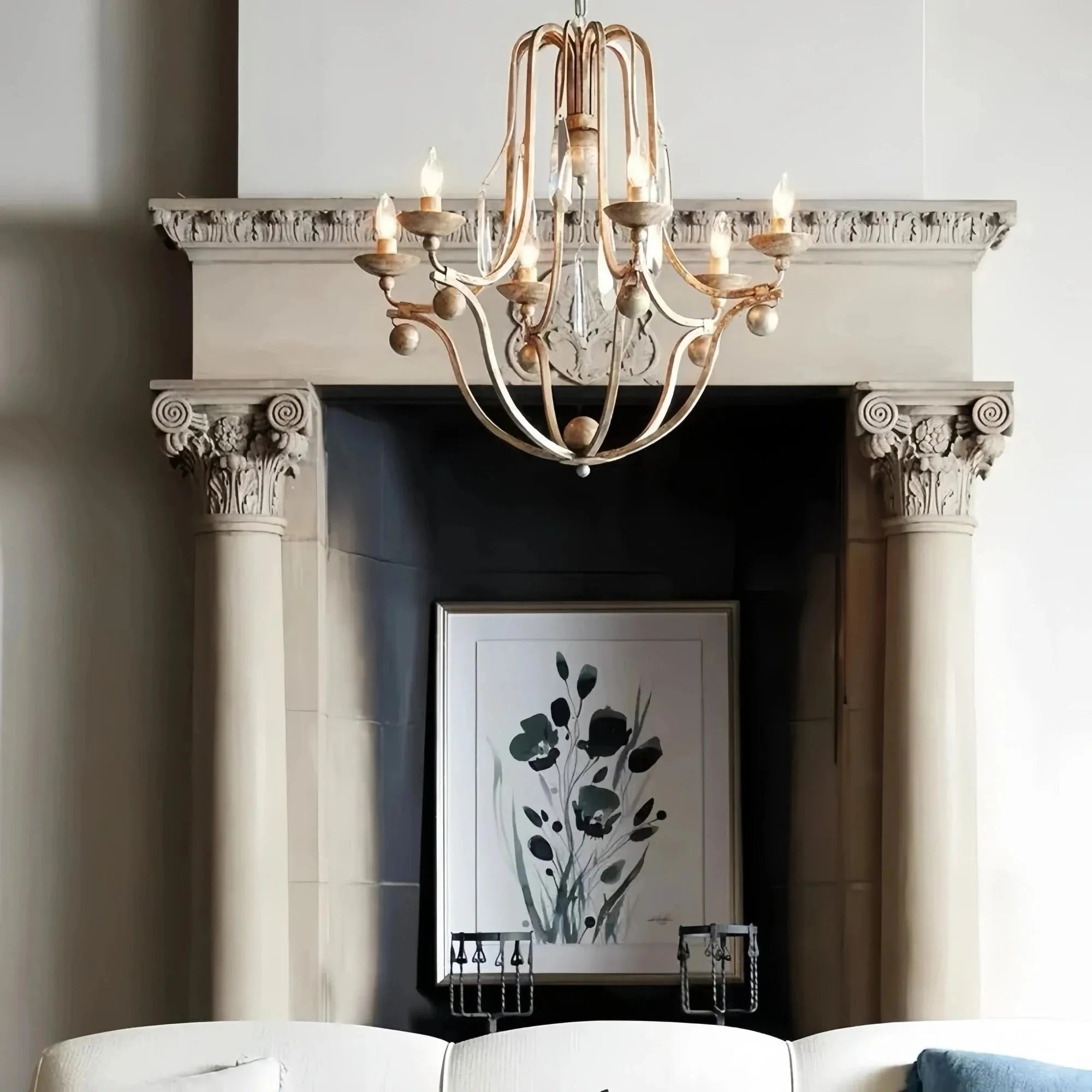 Bonitai Chandelier - Silver - Joyfuzzy