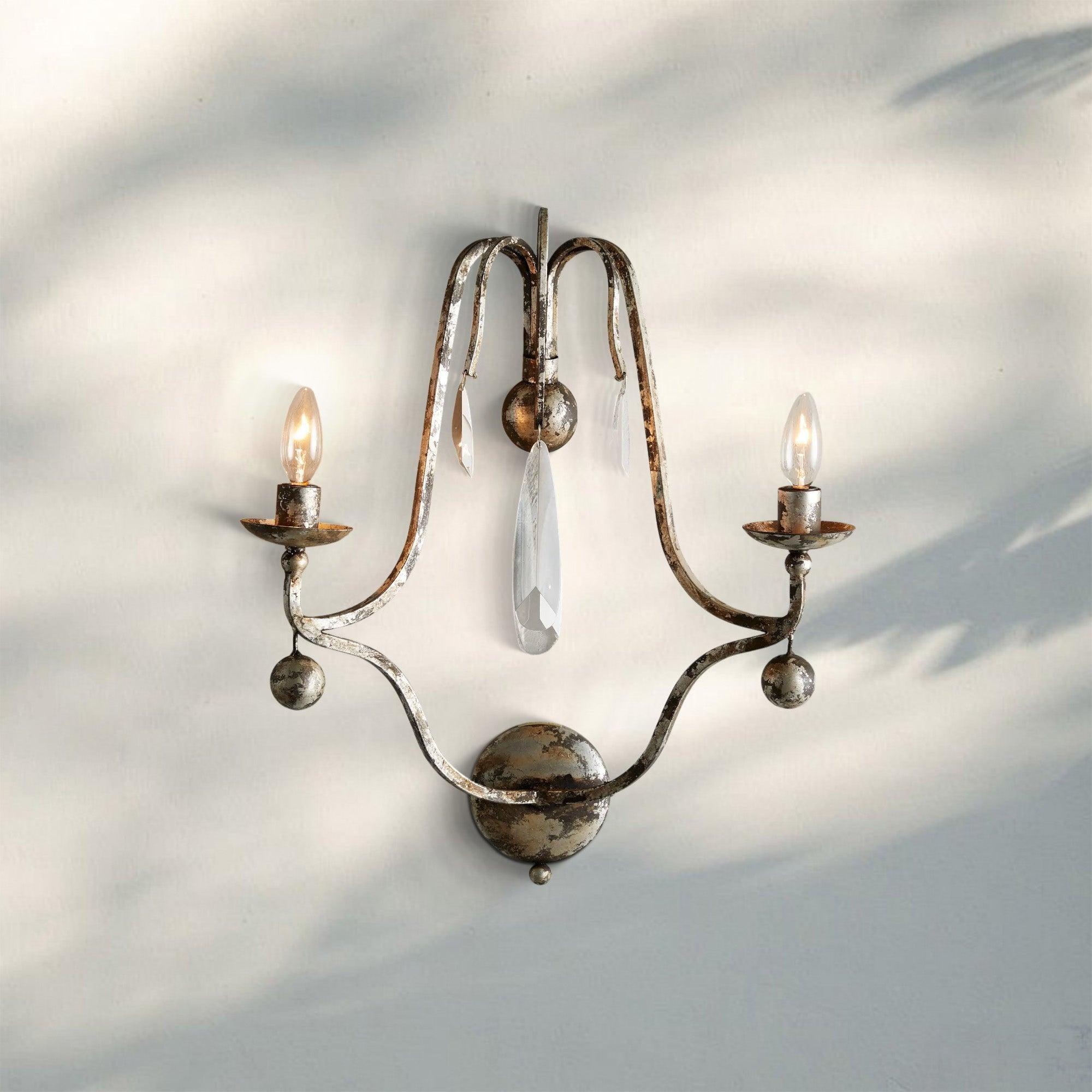 Bonitai Wall Sconce Silver - Joyfuzzy