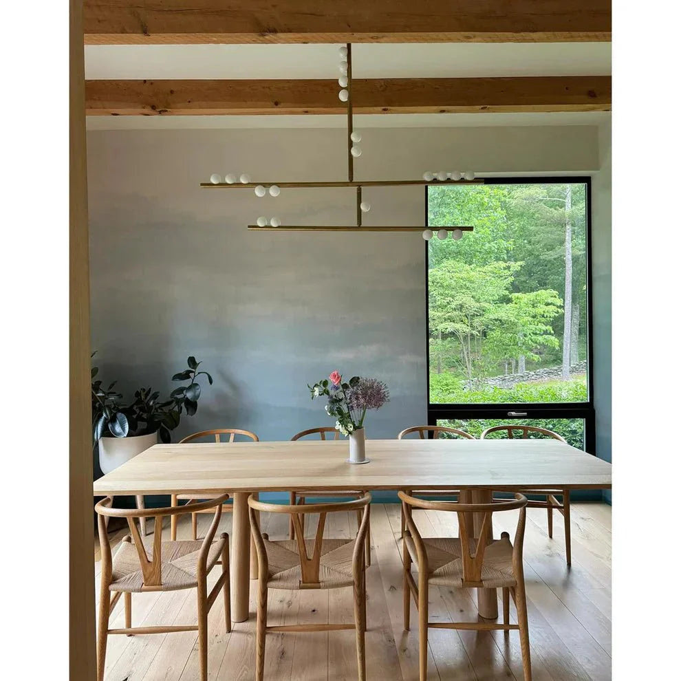Brass Drop System Chandelier - 76 heads L 220cm x W 180cm x H 400cm / L 86.6" x W 70.9" x H 157.5"BlackJoyfuzzy