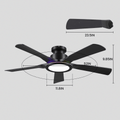 Breeze Harmony Ceiling Fans with Lights - Joyfuzzy