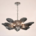 BU Bella Murano Glass Flower Chandelier-1-Tier: 33