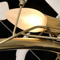 BU Ginkgo Ceramic Circle Chandelier-