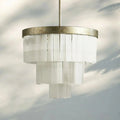 Cameron Round Chandelier 3/4 Tier - 4 - TierJoyfuzzy